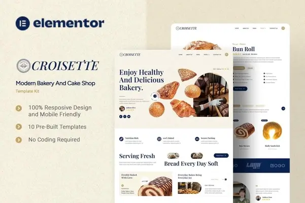 croisette-modern-bakery-and-cake-shop-elementor-template-1 croisette modern bakery and cake shop elementor template 1