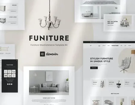 Funiture – Furniture Shop Elementor Template Kit