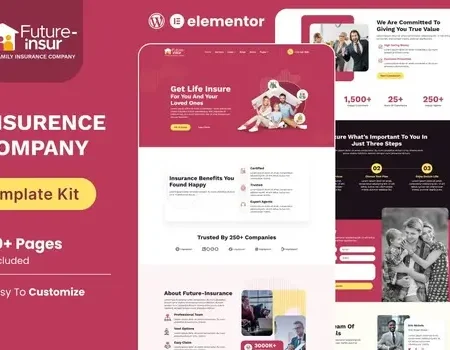 Future Insur – Insurance Company Elementor Template Kit