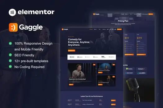 gaggle-comedian-entertainment-show-elementor-pro-template (1) gaggle comedian entertainment show elementor pro template 1
